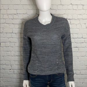 American Eagle Grey Long Sleeve Sweater